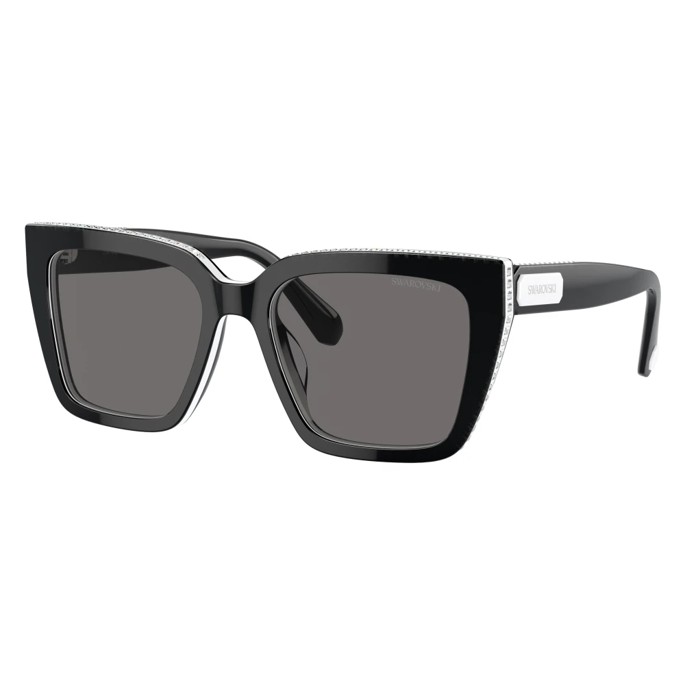 Swarovski Unisex Black Sunglasses, 54 Mm, 0Sk6013