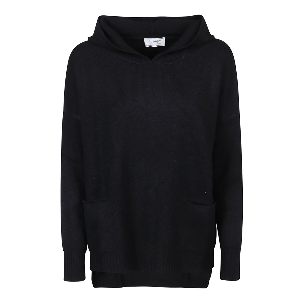 Snobby Sheep Hoodies Black, Dam