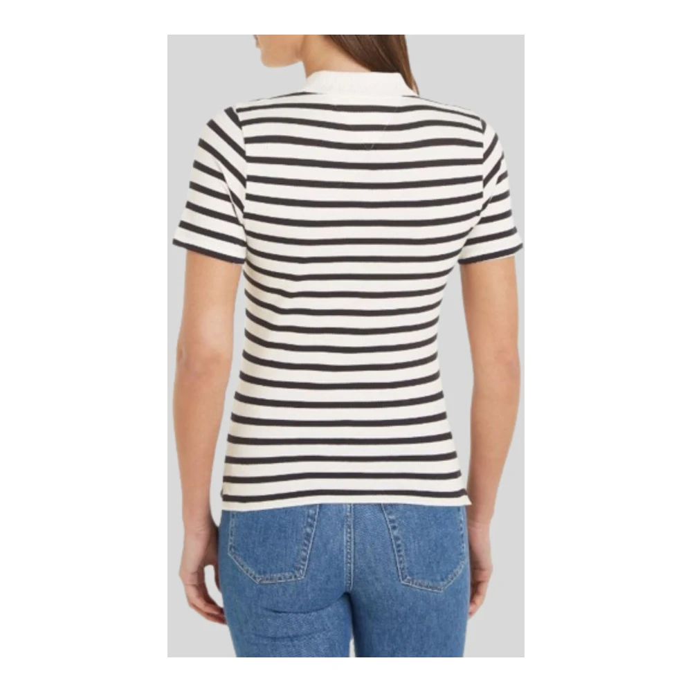 Tommy Hilfiger Gestreept poloshirt voor dames Multicolor Dames
