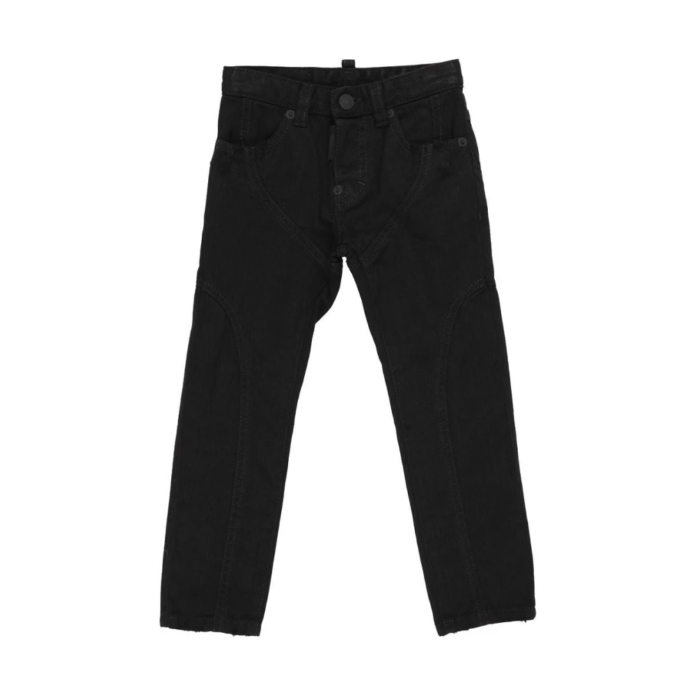 Dsquared2 Cool Guy Icon Svart Bomull Jeans Black, Unisex