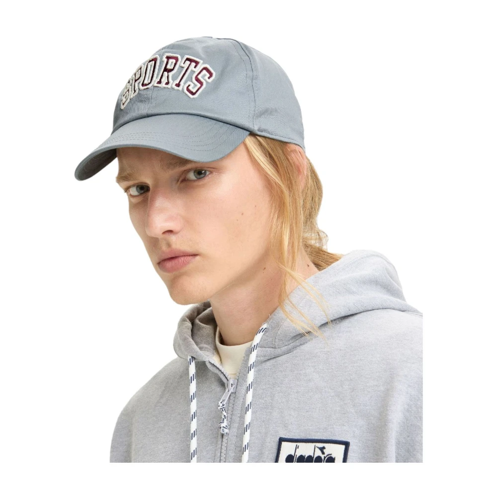 Diadora Legacy Baseball Cap Katoen Unisex Blue Unisex