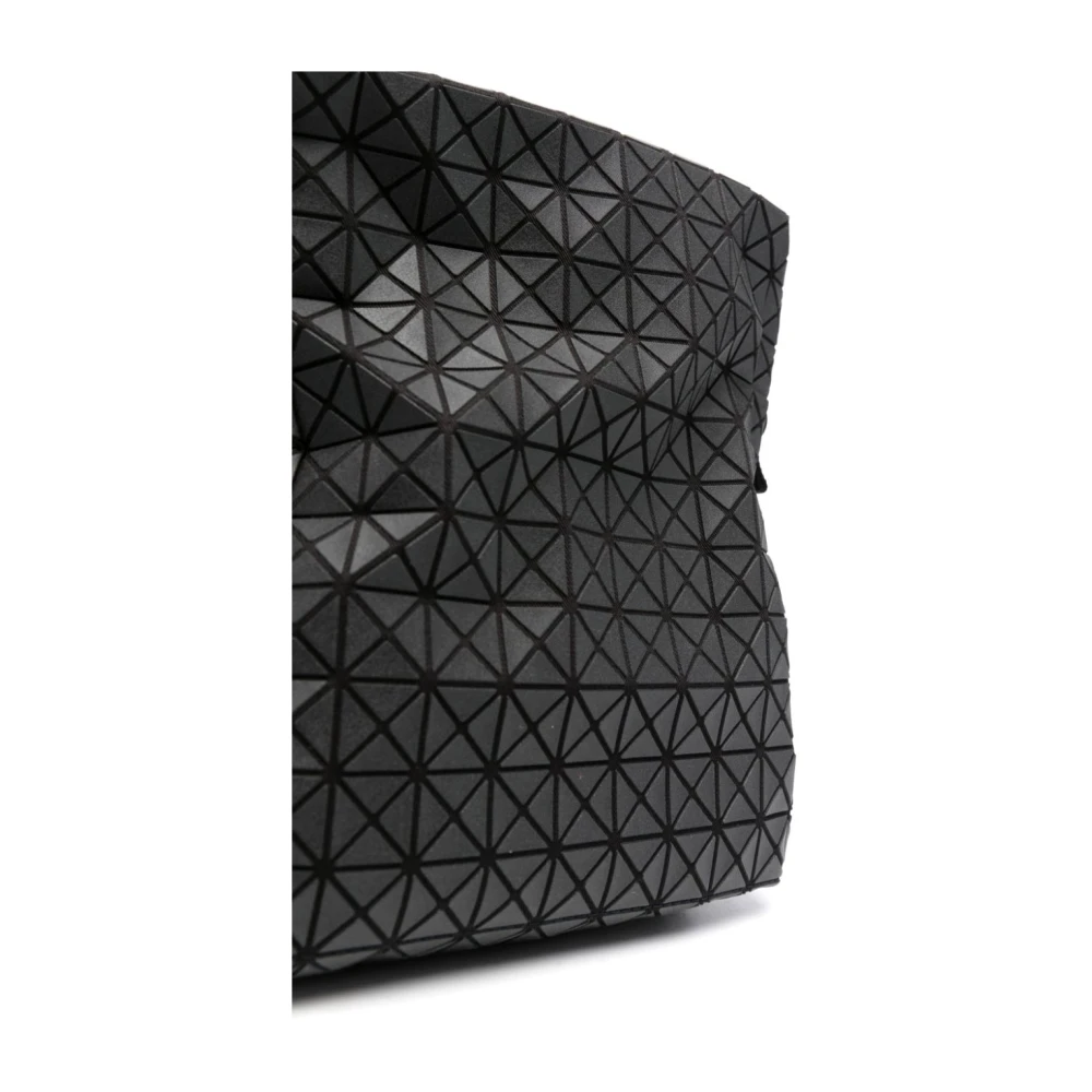 Issey Miyake Geometrisch Panel Zwart Schoudertas Black Heren