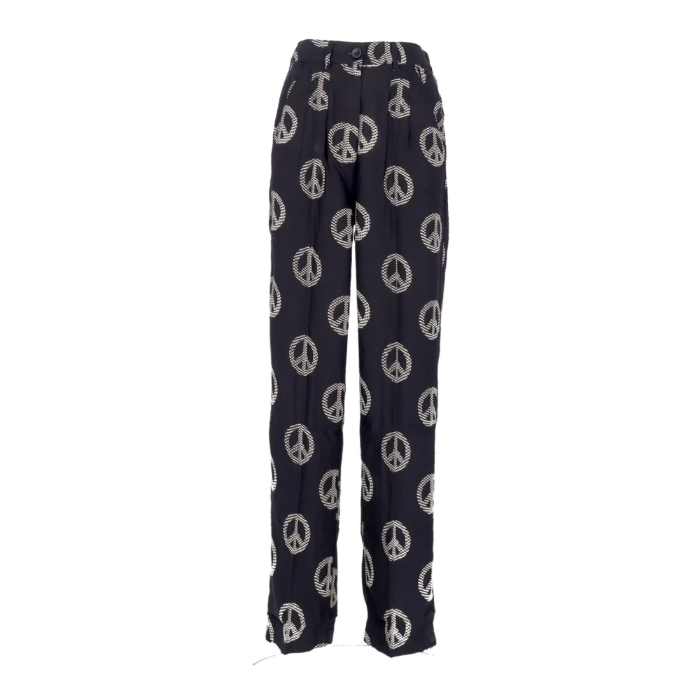 Obey Vredige Zwarte Modal Broek Black Dames