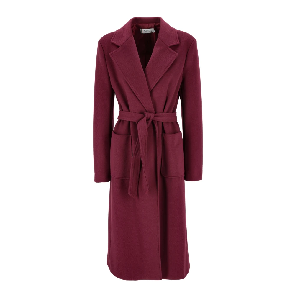 Coats > Belted Coats - - Please - Modalova