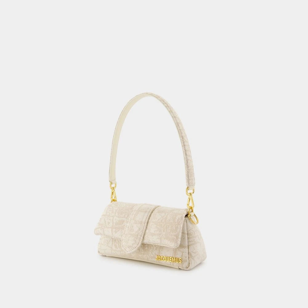Jacquemus Beige Leren Schoudertas Beige Dames