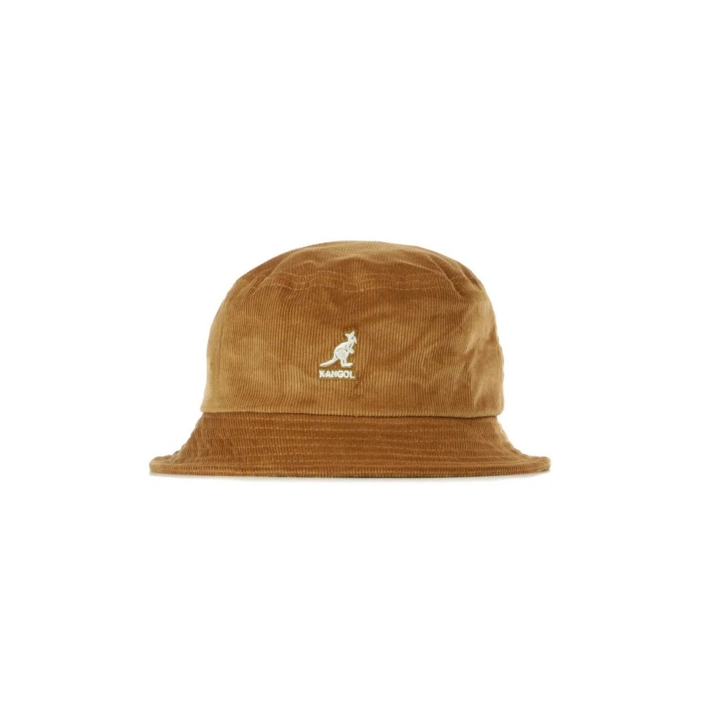 Kangol Men's Brown Cord Bucket Fisherman Hat