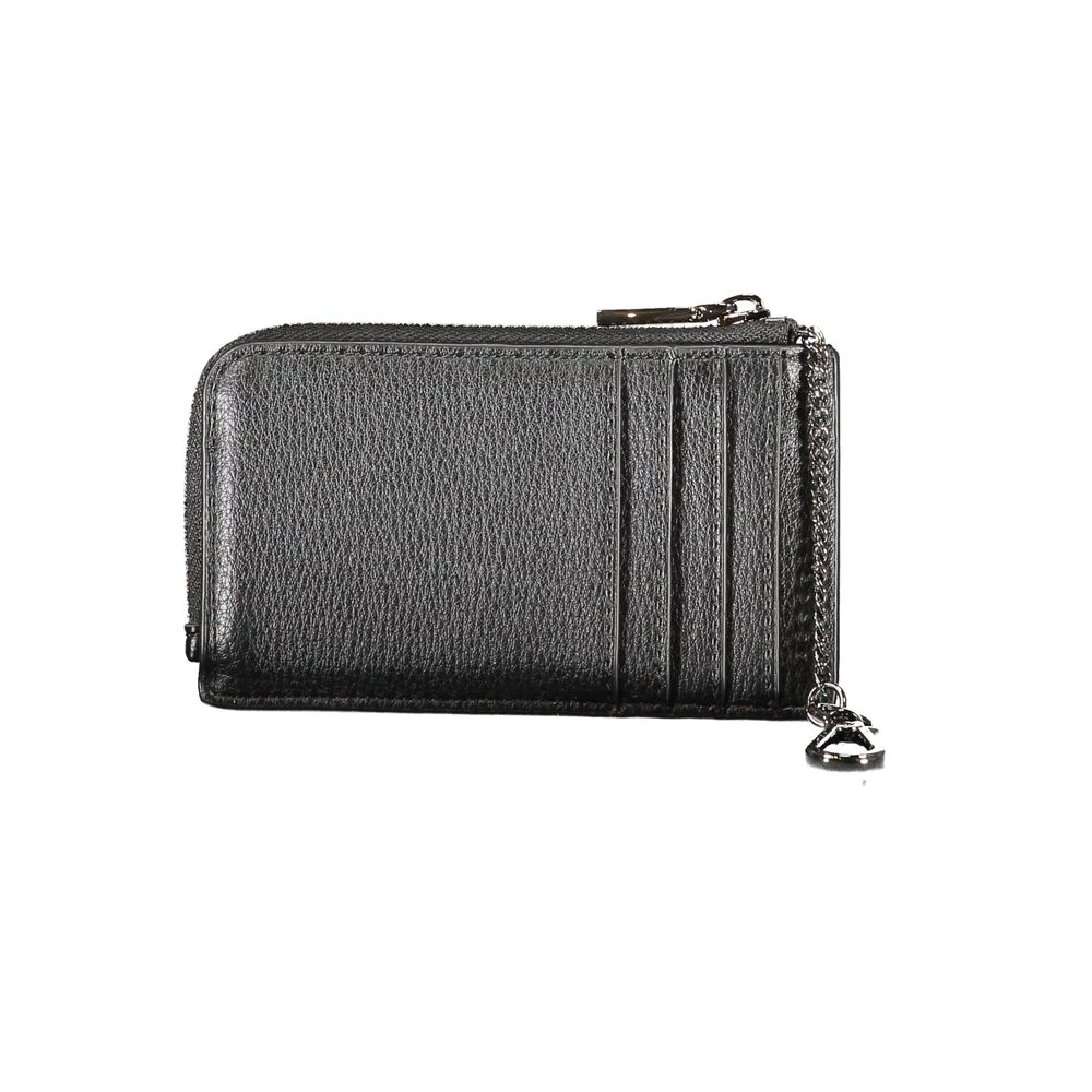 Calvin Klein Zwarte Portemonnee van Polyethyleen met RFID-blokkering Black Dames