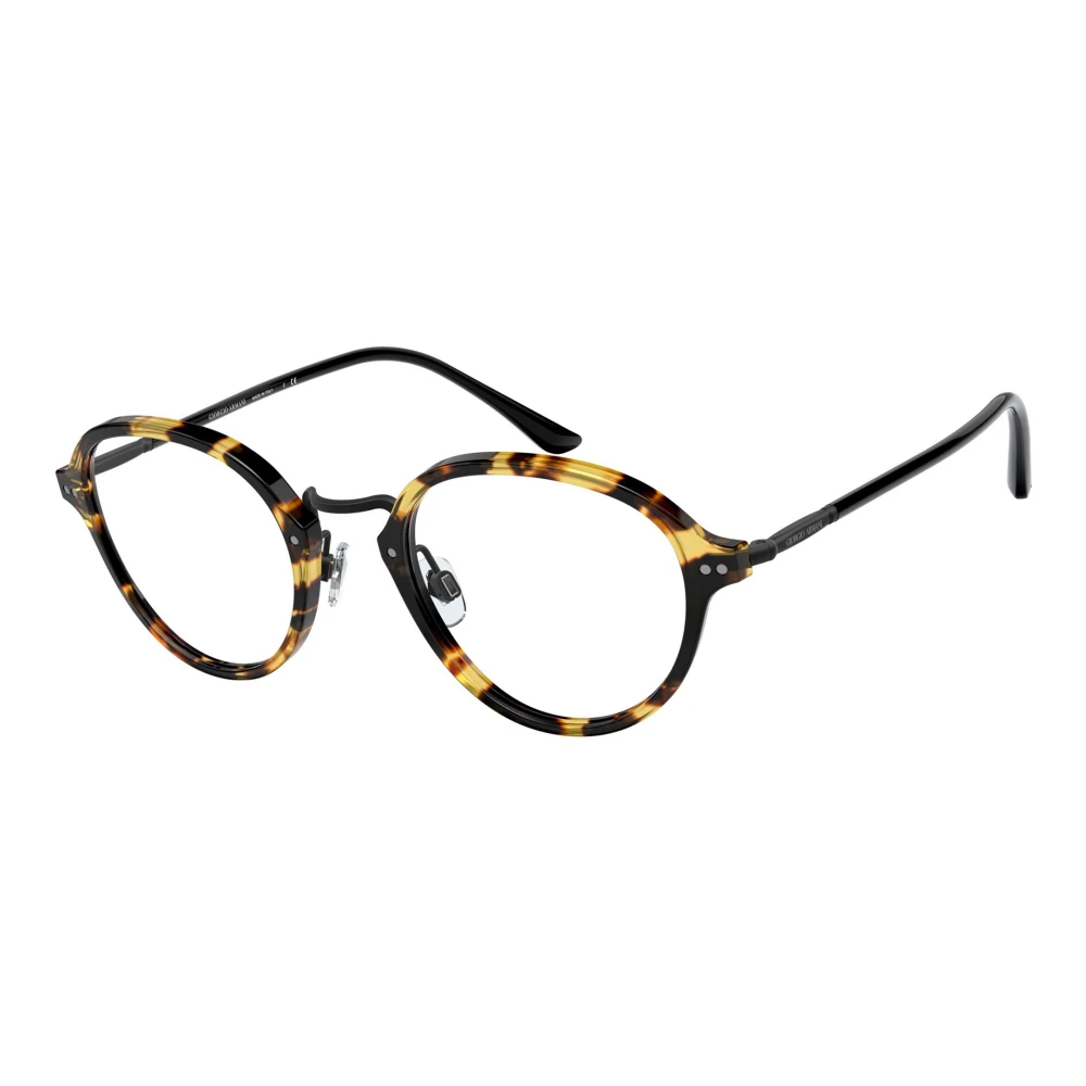 Giorgio Armani Unisex Light Ar 7198 Eyewear Frames In Havana
