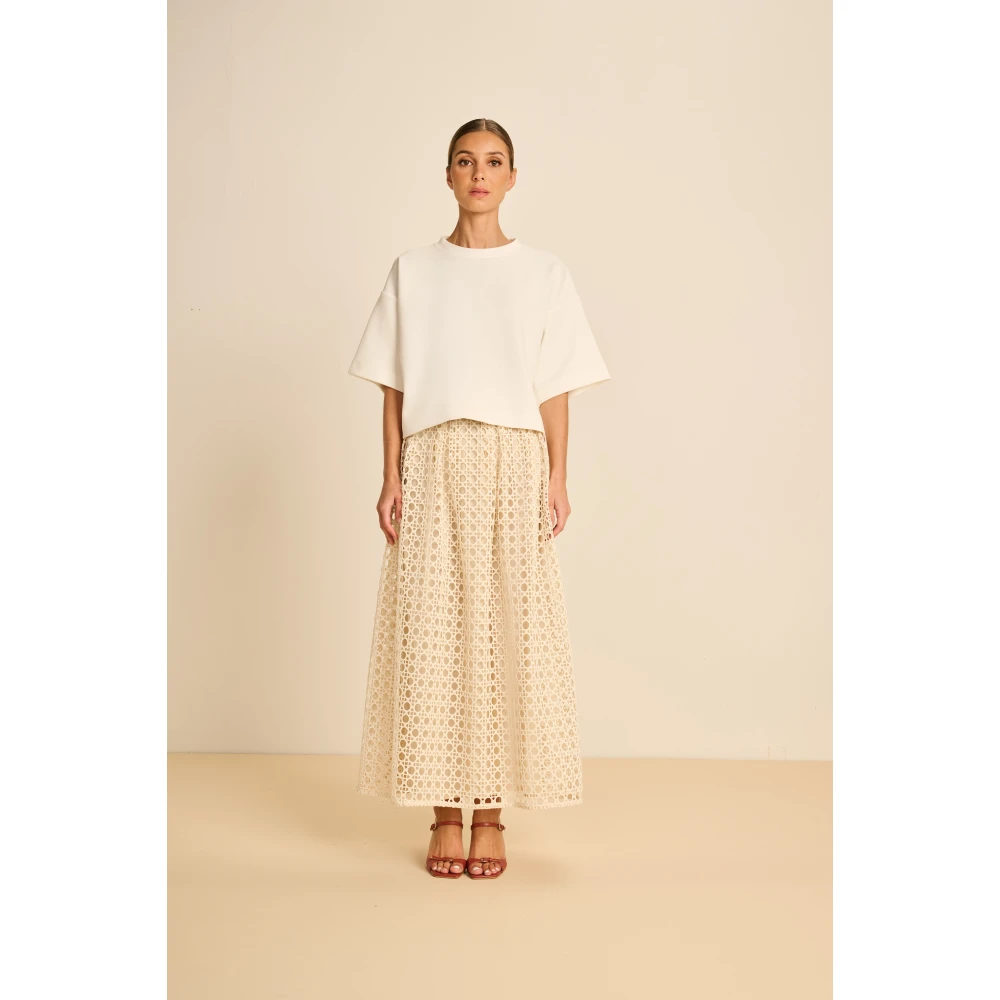 March23 Sevilla Rok Beige Dames