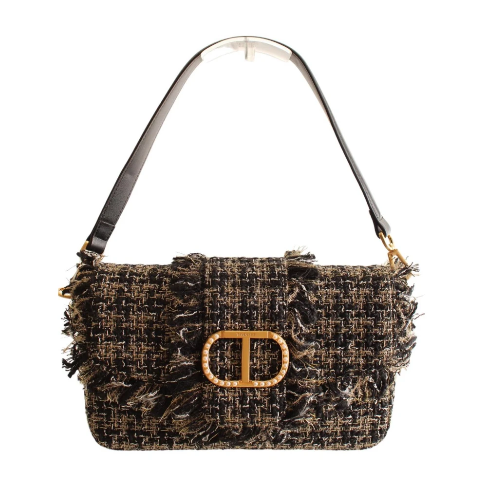 Twinset Women's Black Shoulder Bags, One Size, Augustus Crossbody Bag