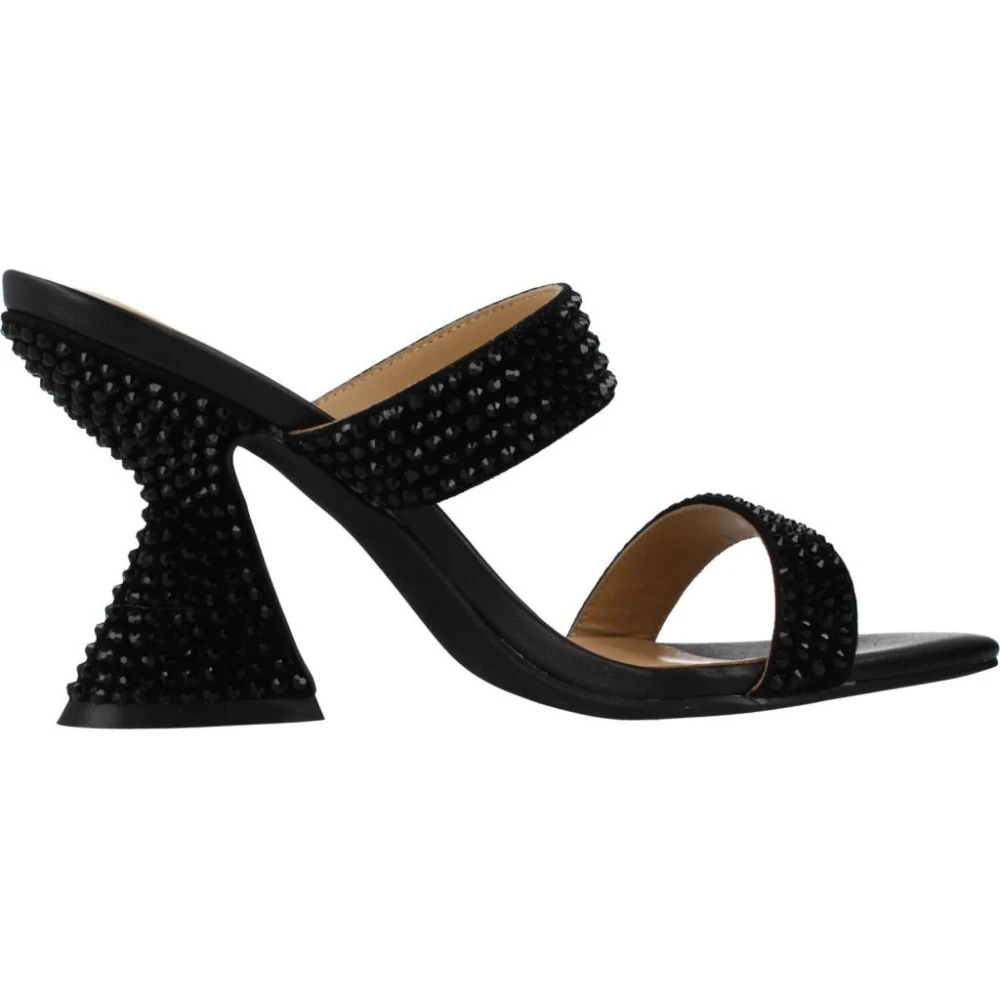 Alma en Pena Heeled Mules Black Dames