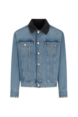 Quilted Cannage Denim Jacket