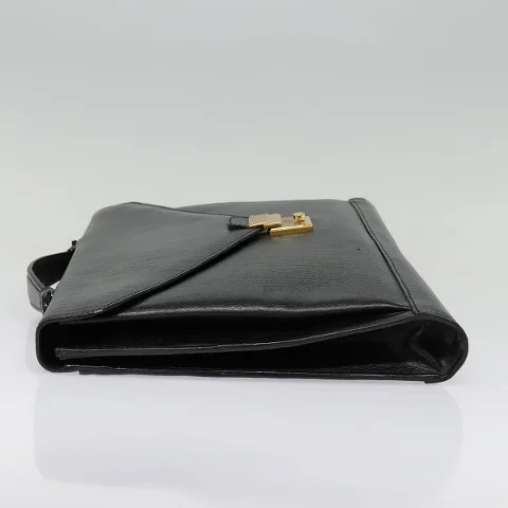 Bally Pre-owned Leather briefcases Black Dames