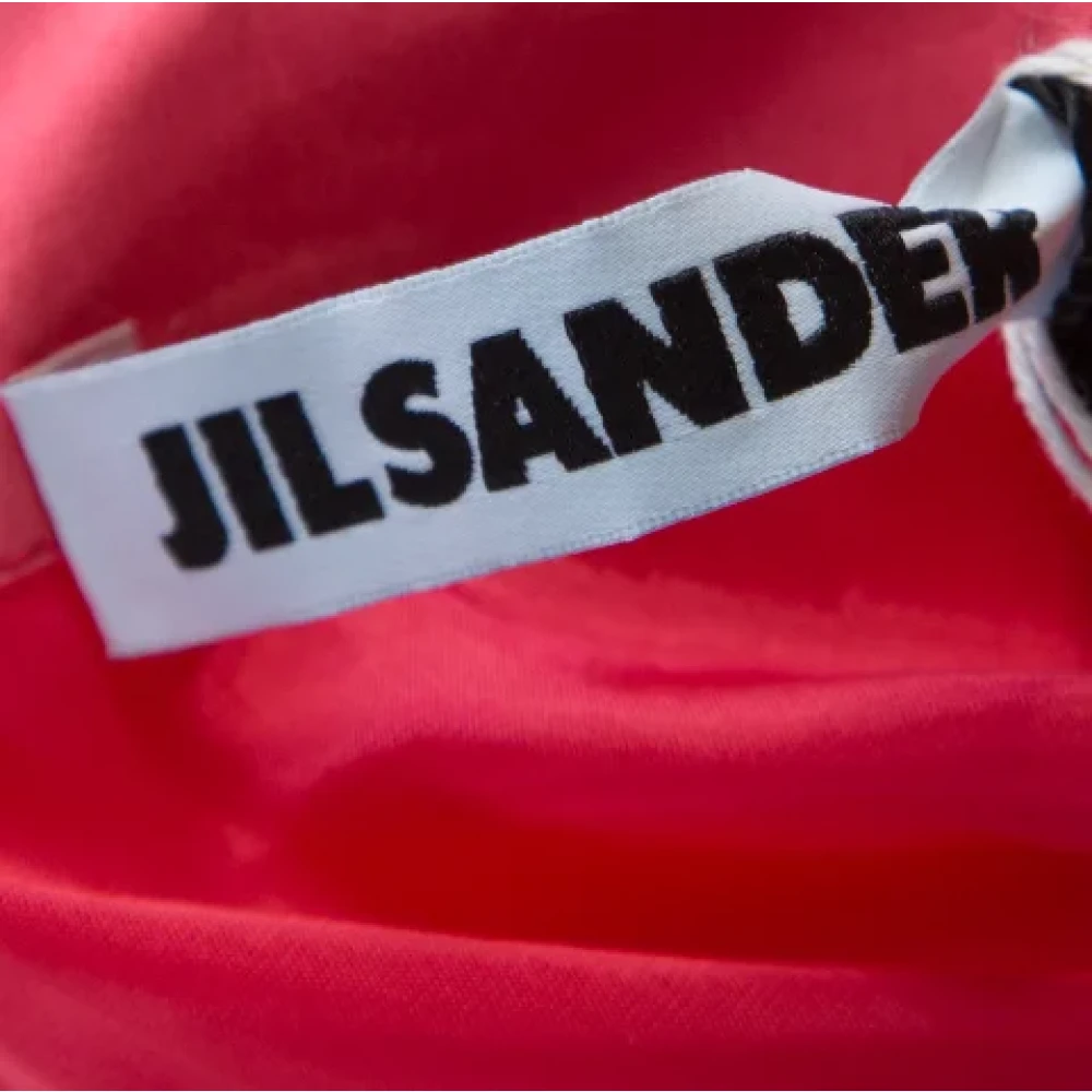 Jil Sander Pre-owned Cotton dresses Pink Dames
