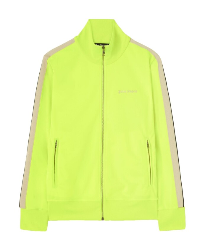 fluorescent-yellow-logo-print-sweatshirt