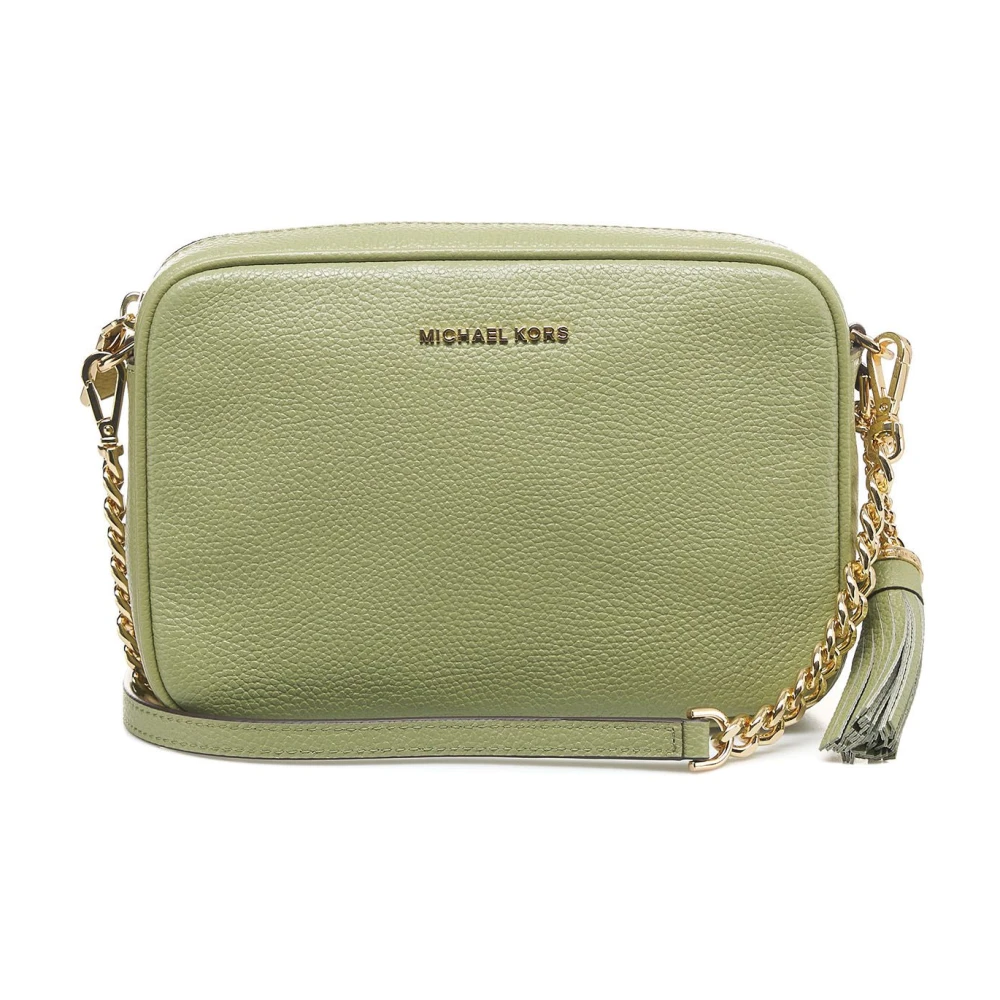Michael Kors Groene Schoudertas Jet Set Stijl Green Dames