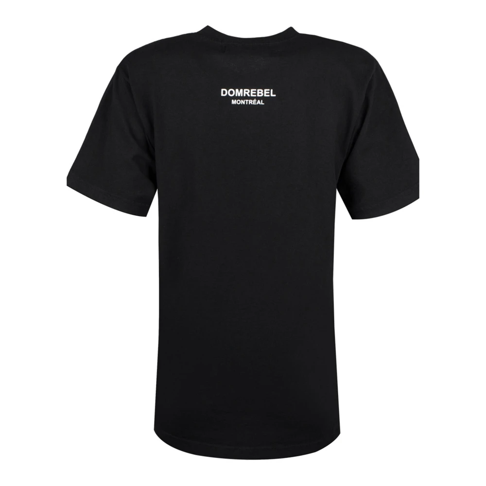 Domrebel Grafische Unisex T-shirt Black Heren