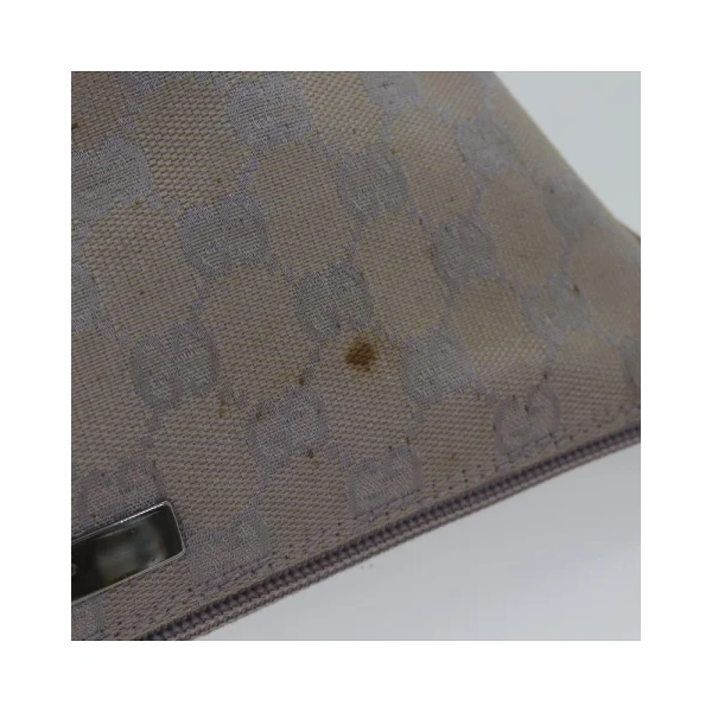 Gucci Vintage Pre-owned Canvas gucci-bags Purple Dames