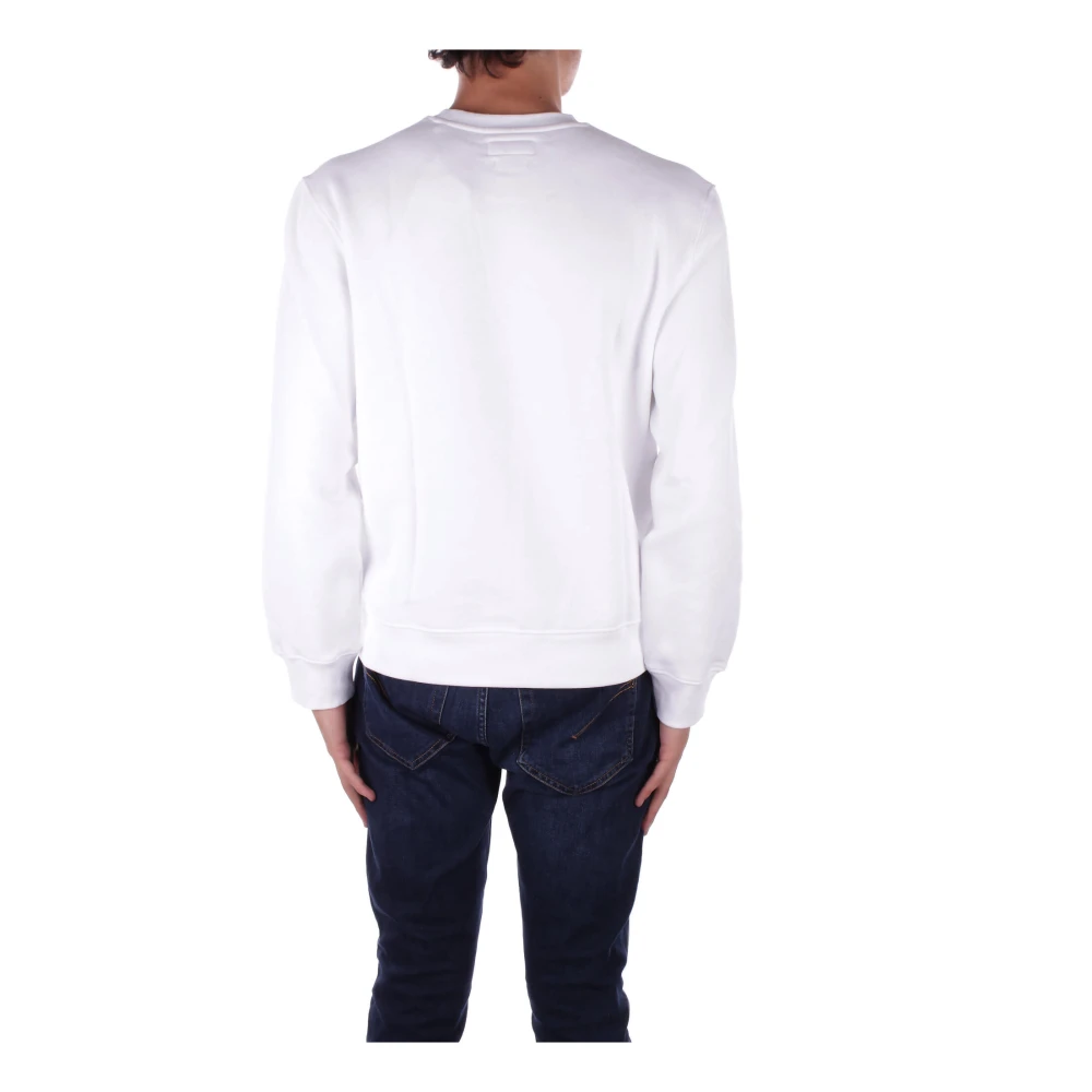 Guess Logo Trui White Heren