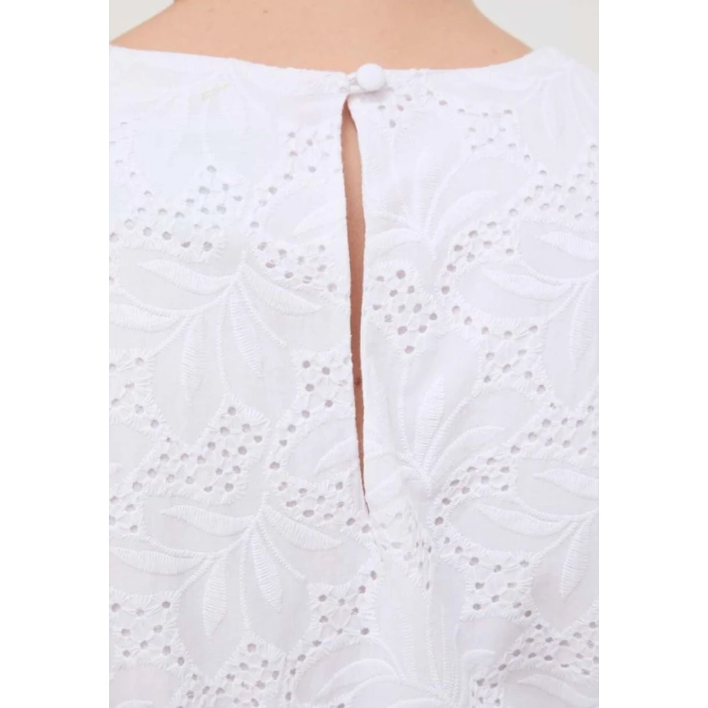 Silvian Heach Elegante Mini Jurk voor Vrouwen White Dames