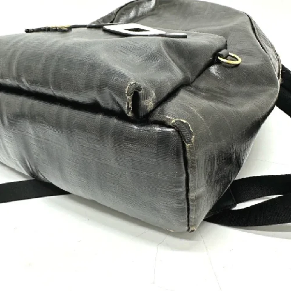 Fendi Vintage Pre-owned Plastic fendi-bags Brown Dames