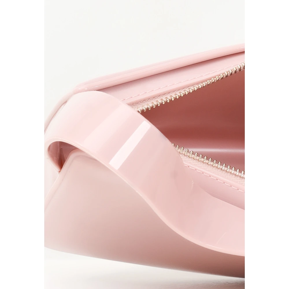 Marc Ellis Roze Glossy Schoudertas Flat Timeless Pink Dames