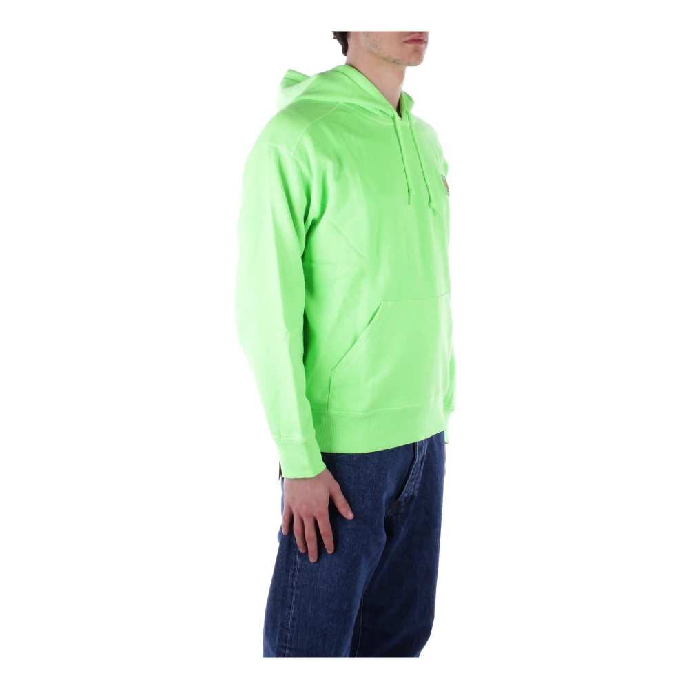 Carhartt WIP Logo Front Hoodie Truien Green Heren