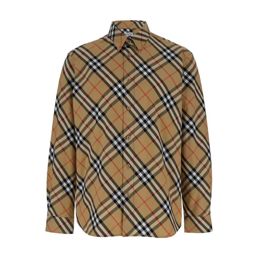Burberry Uomo Beige Magliette, M, New,
