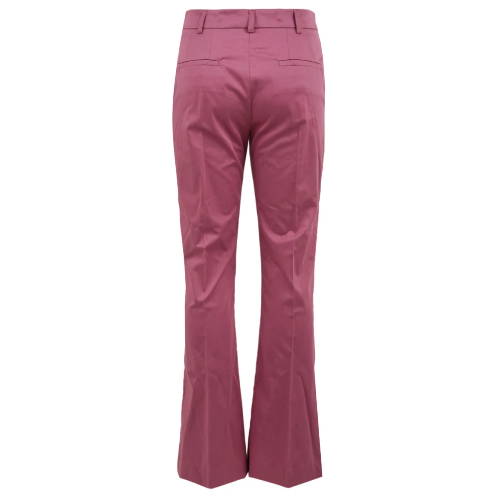 Drumohr Elegante Broek Purple Dames