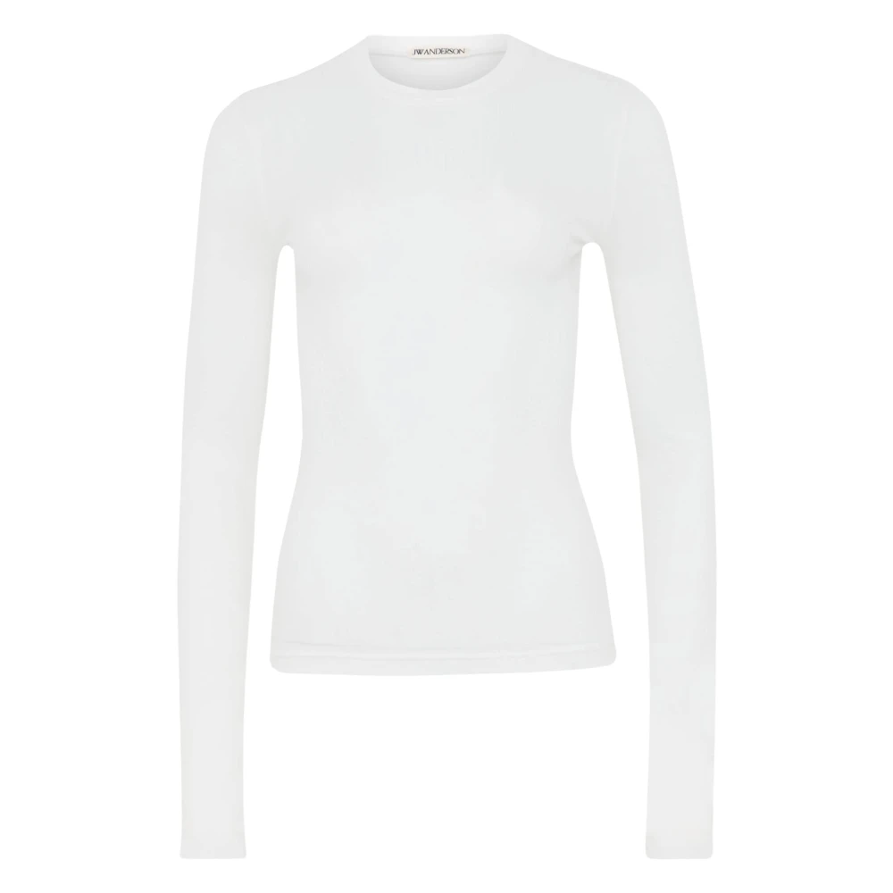 Jw Anderson Donna Bianco Top, Xs, New,