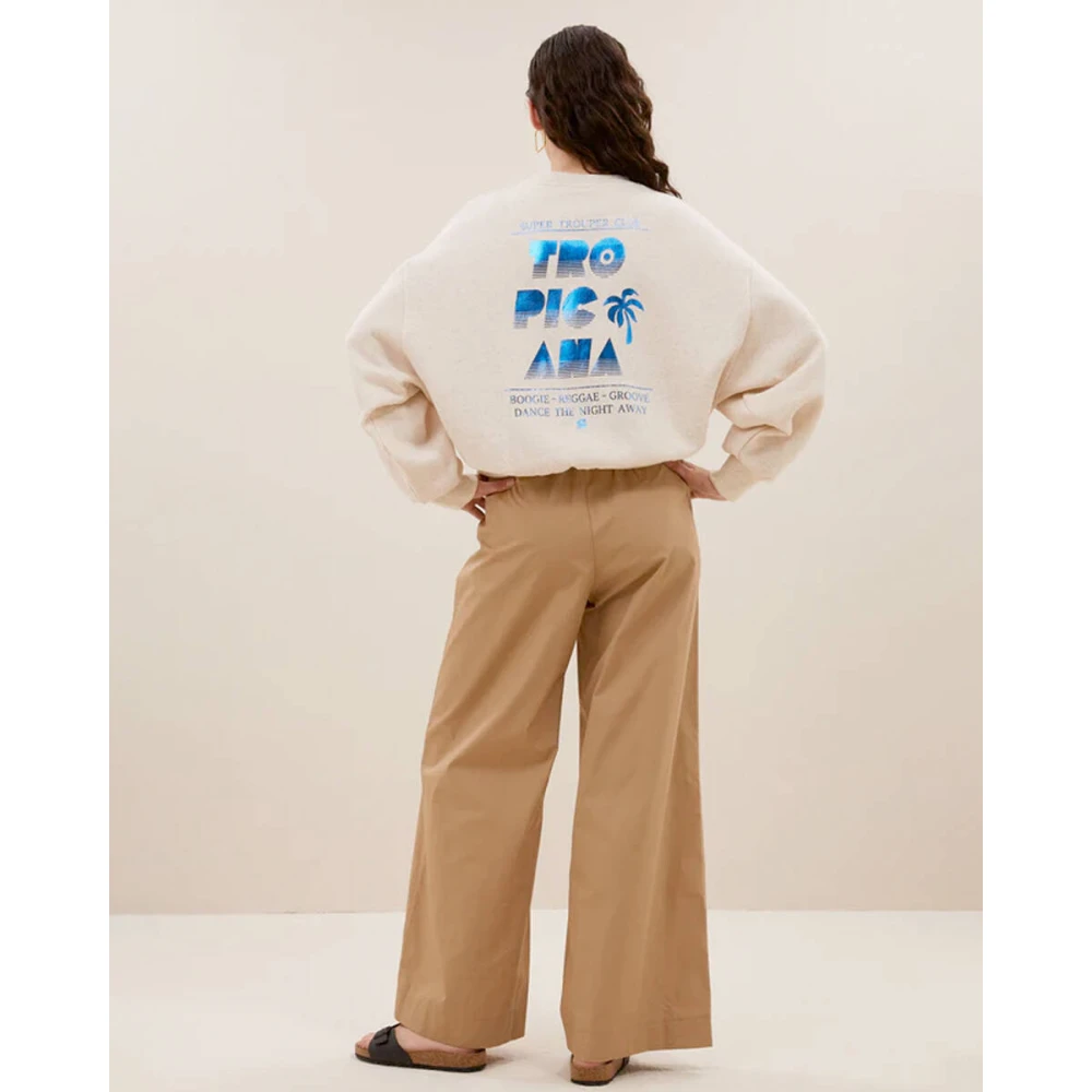 By-Bar Bibi Dans Melee Sweater Beige Dames