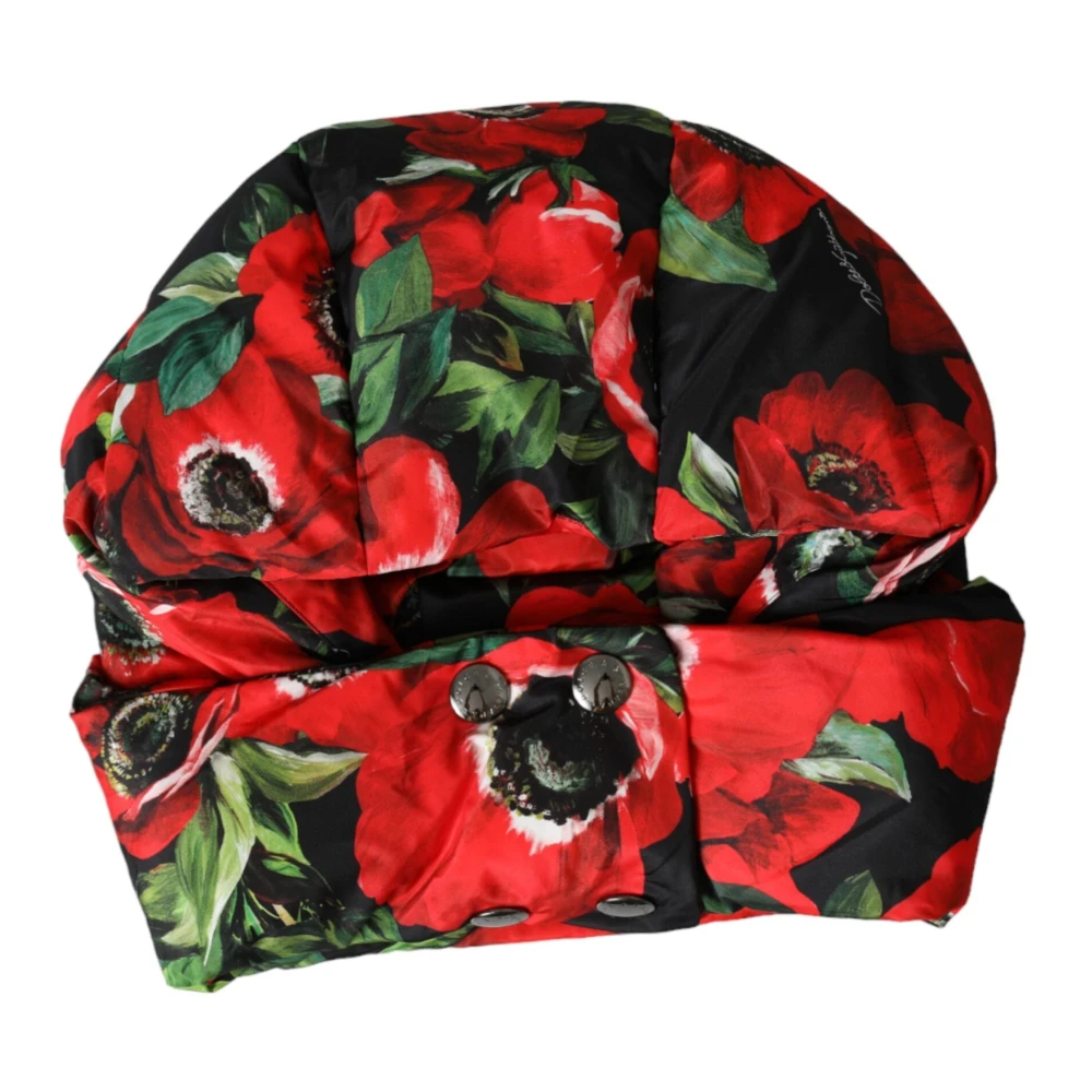 Dolce & Gabbana Kleurrijke Anemoon Hoofd Wikkel Hoed Multicolor Dames