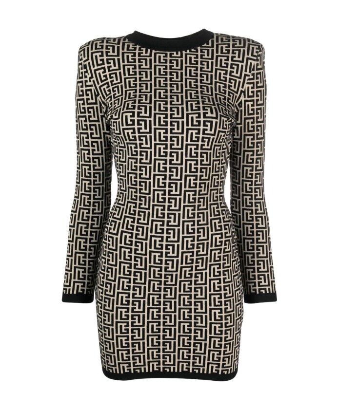 short-monogram-dress