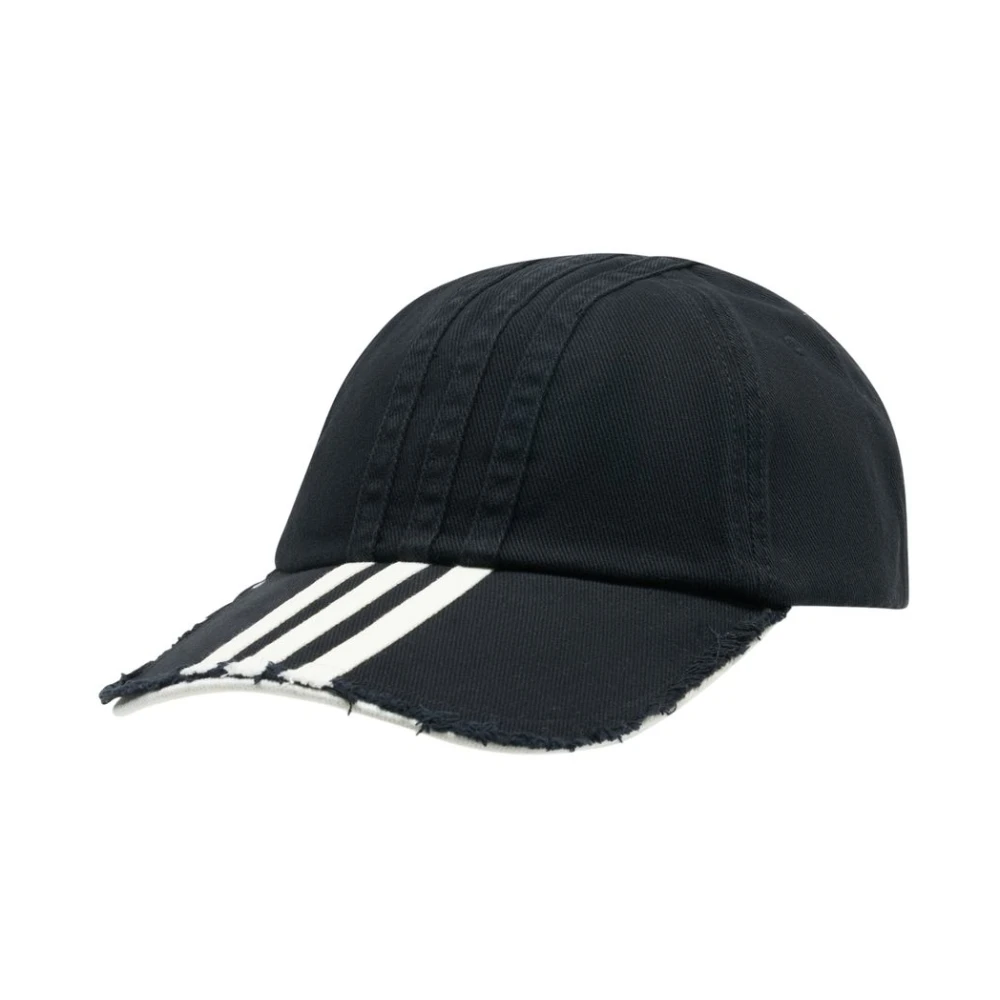 Y-3 Unisex Nero Stripes Cap