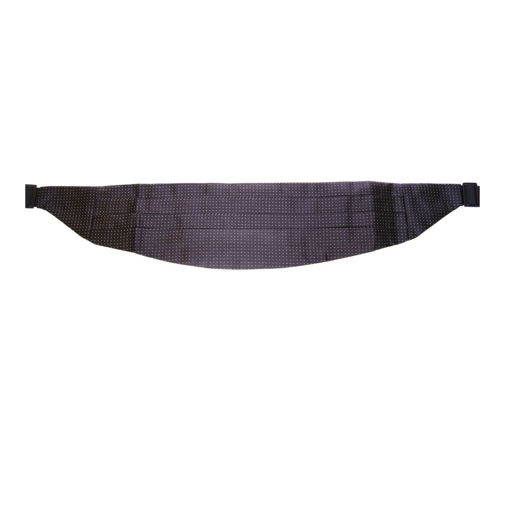 Dolce & Gabbana Women's Black Belts, S, Silk Cummerbund