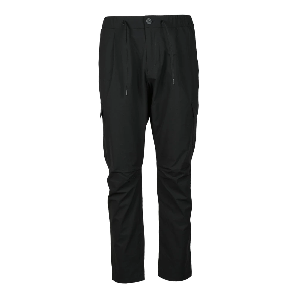Herno Cargo Elastische Taille Ritsbroek Black Heren