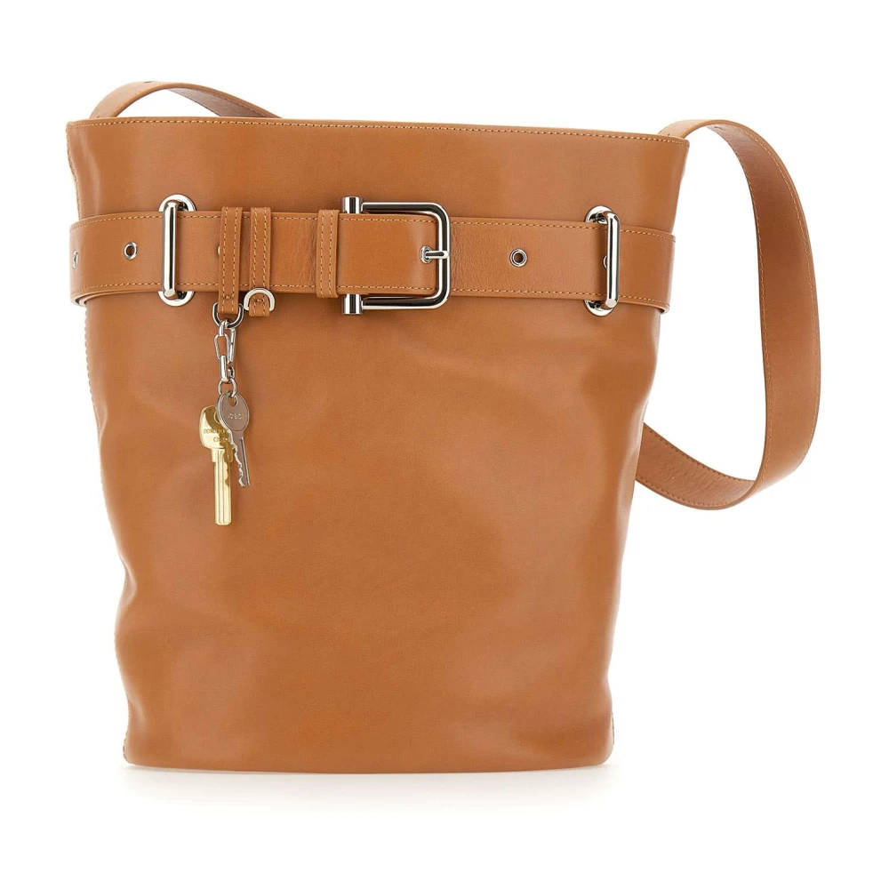 Osoi Women's Brown Bucket Brocle Bag - Shoulder Bags - One Size - Bags