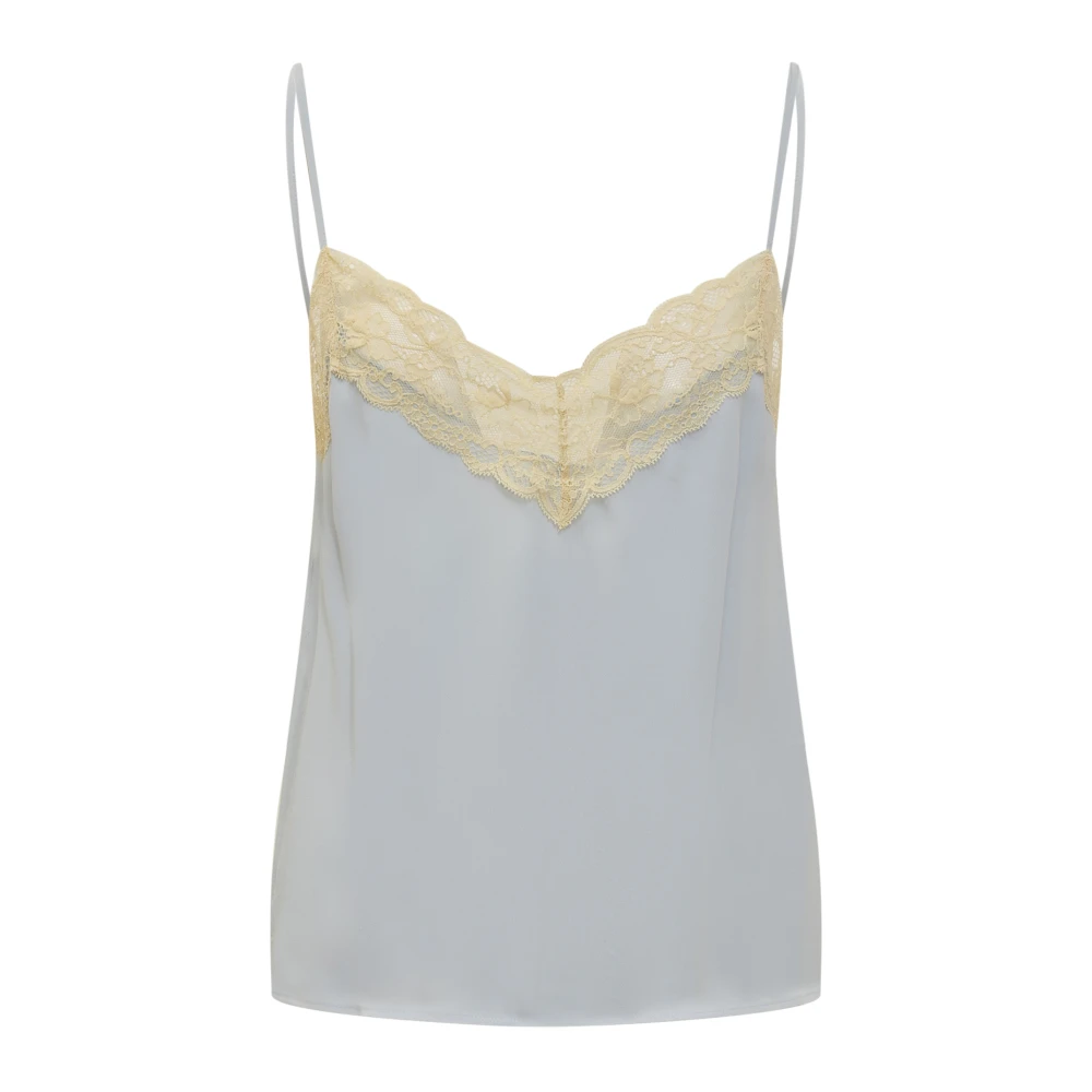 Jucca Top met kant Gray Dames