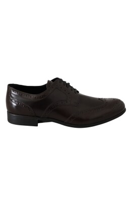 elegant-brun-laeder-oxford-flats