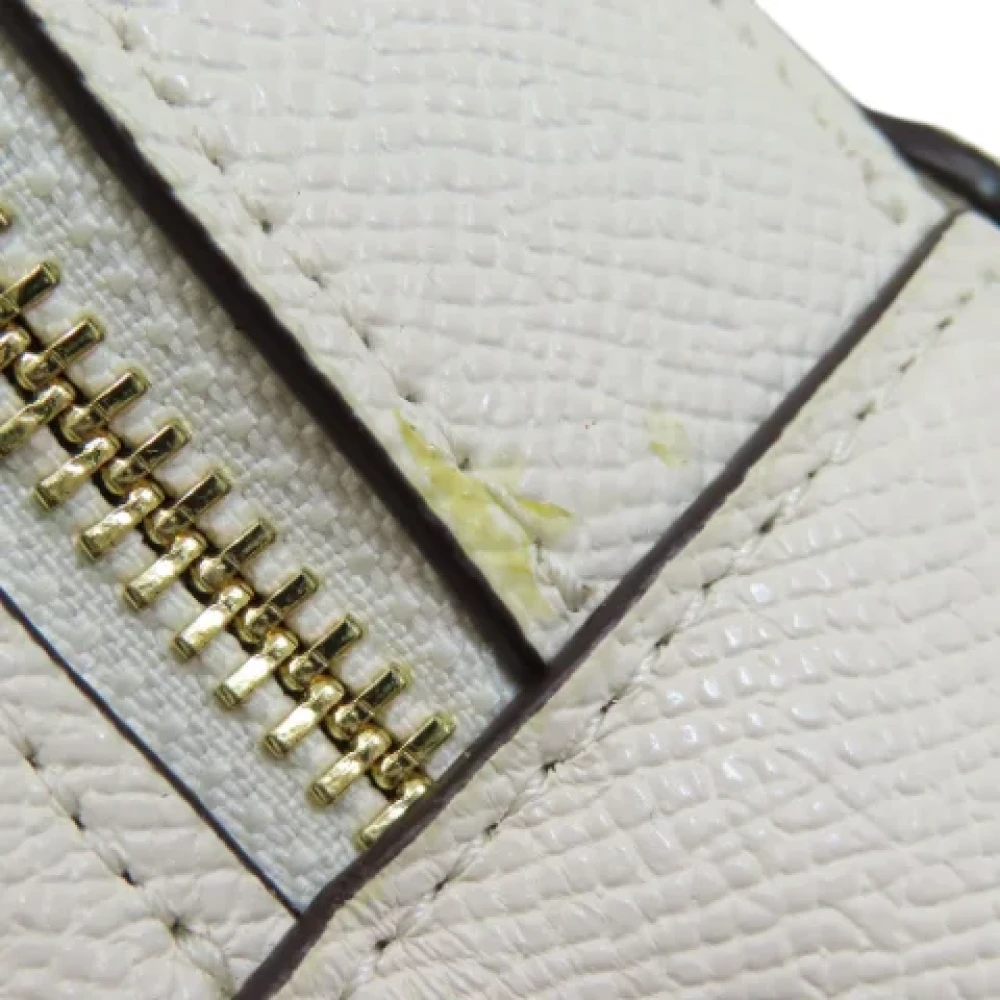 Coach Pre-owned Leather backpacks White Dames