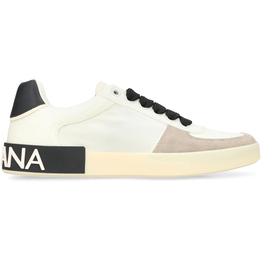 Dolce & Gabbana Men's Multicolor Sneakers, 11 Uk, Portofino Low-Top Trainers