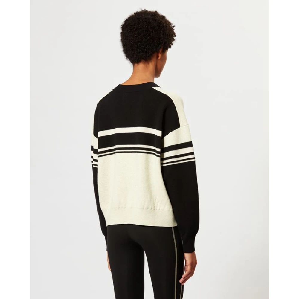 Isabel Marant Étoile Zwart Ronde-hals Gebreide trui Black Dames