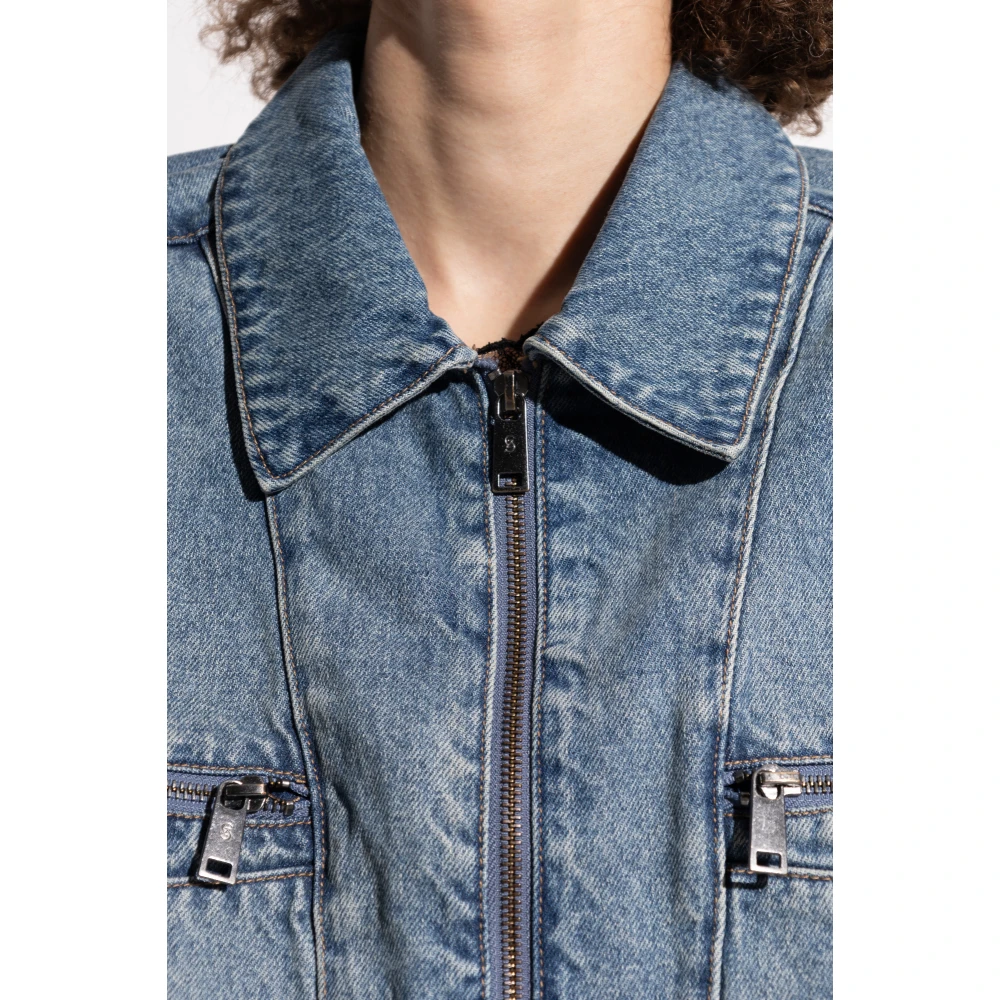 Gestuz Denim Jas Kathagz Blue Dames
