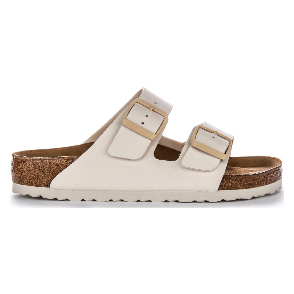 Birkenstock Women's Beige Sliders, 6 Uk, Arizona Regular Fit