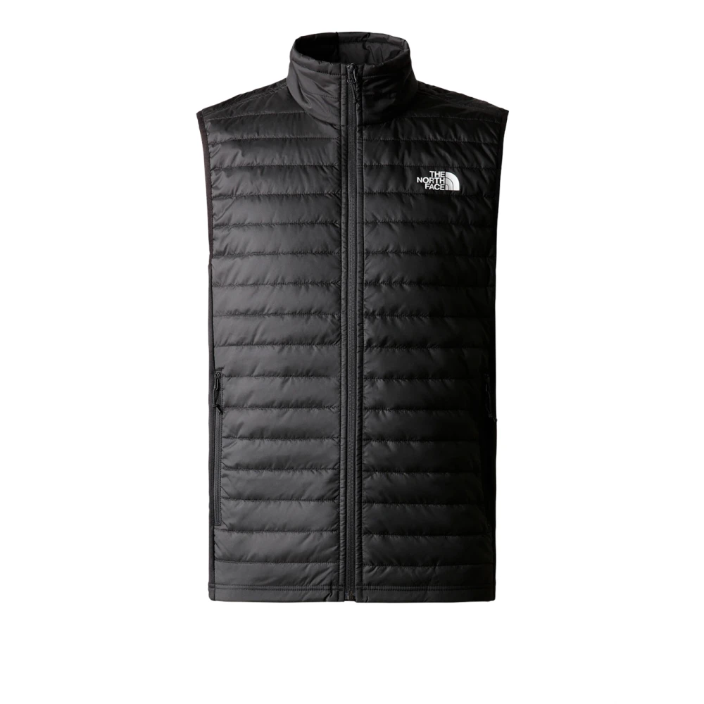 The North Face Zwarte Synthetische Mouwloze Jas Black Heren
