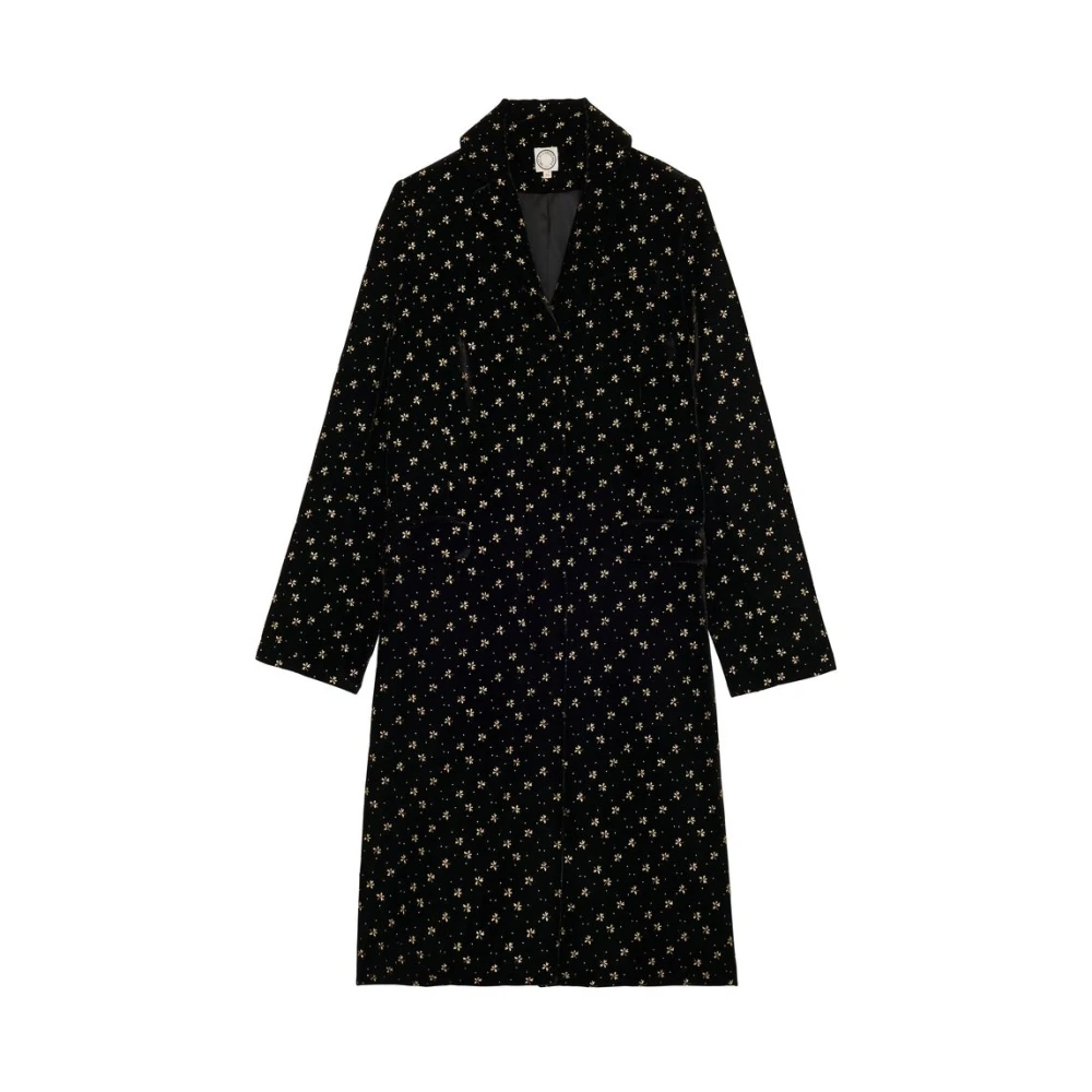 Ines De La Fressange Paris Franck Coat Black Dames