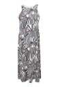 robe-sans-manches-en-viscose-imprimee