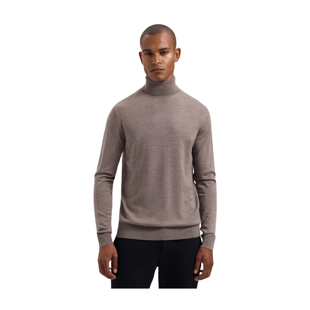 Dstrezzed Turtle Neck Pullover Sweater Beige Heren