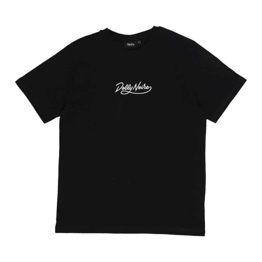 Dolly Noire Zwarte Choke Tee Korte Mouw Katoen Black Heren