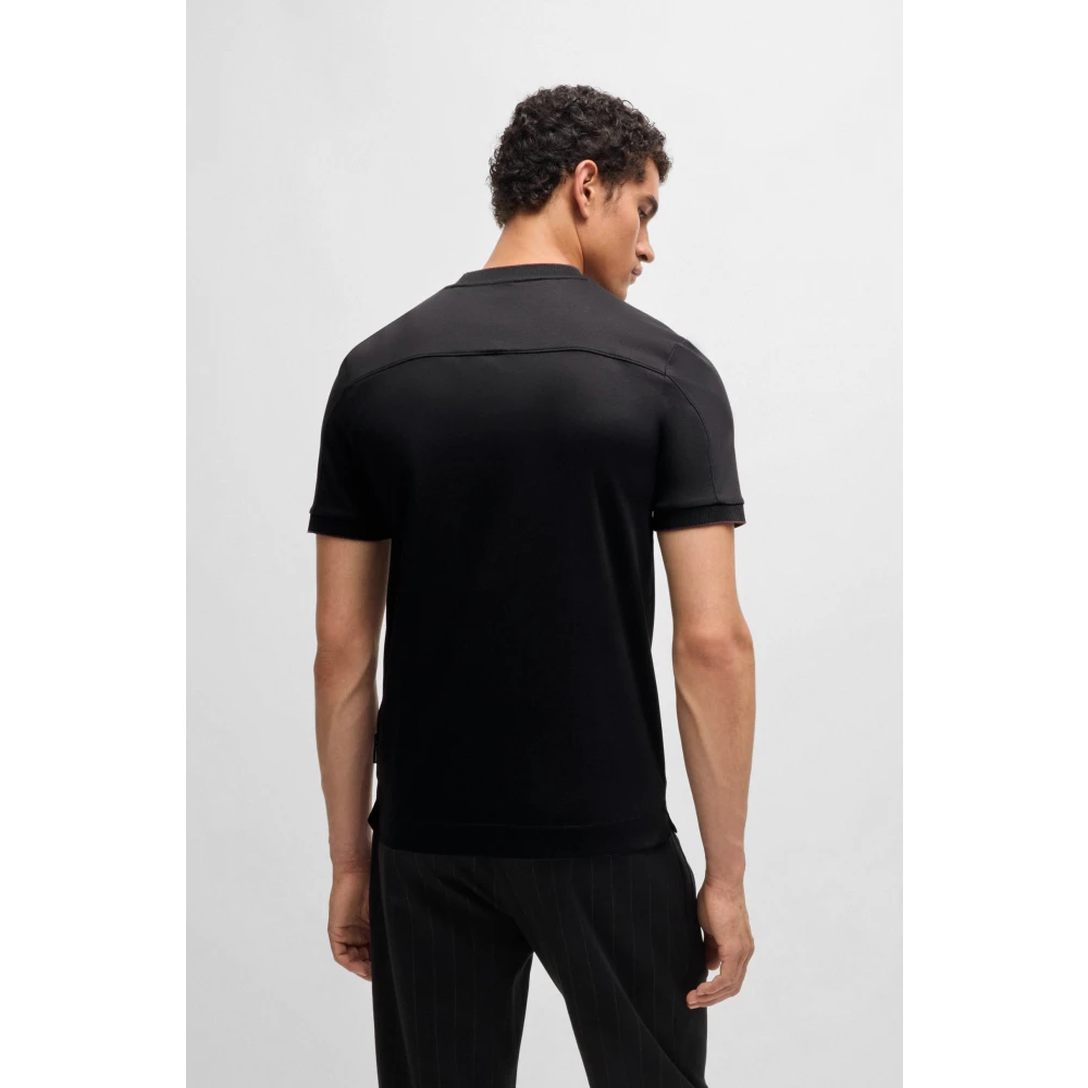 Hugo Boss Stijlvol T-shirt Black Heren